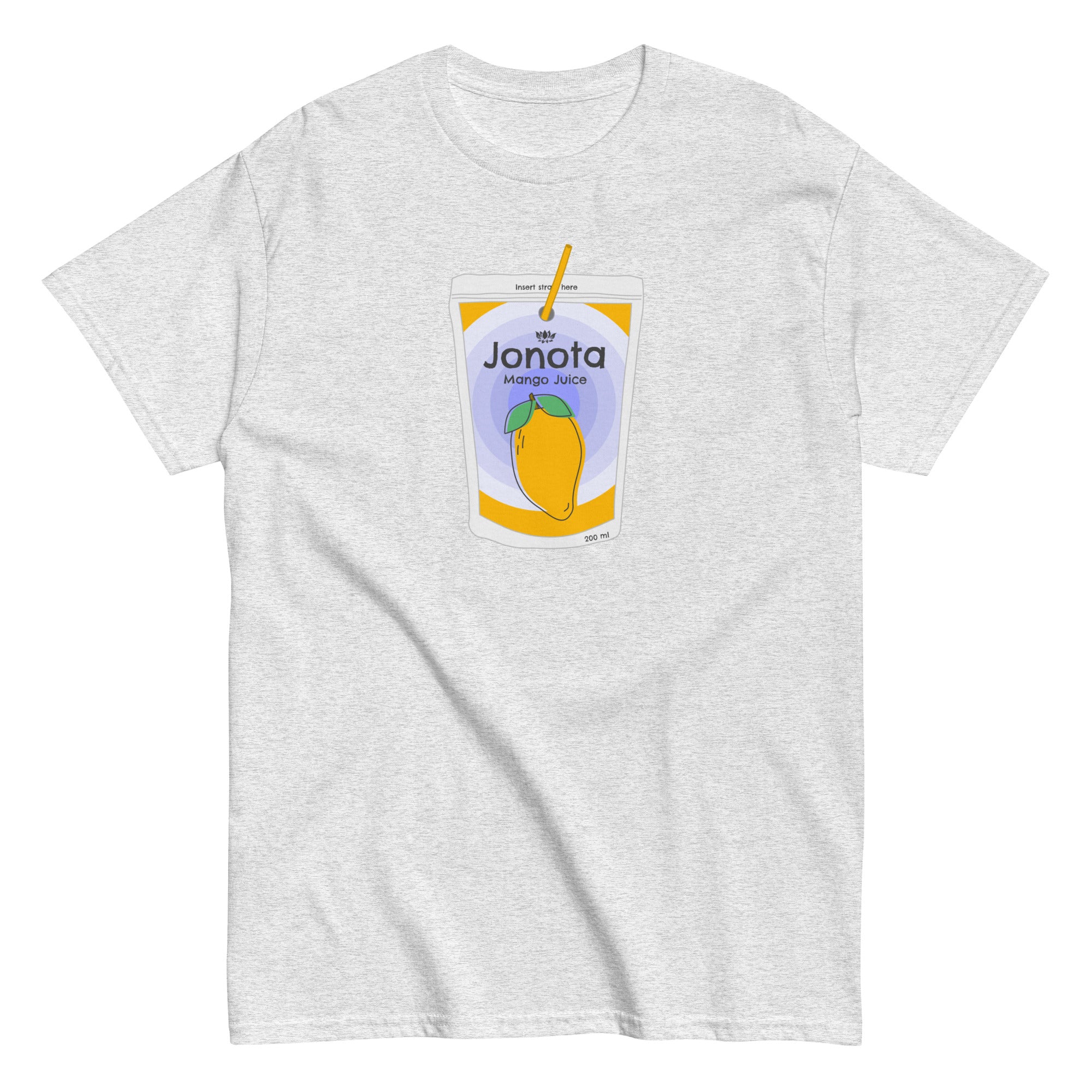 Jonota Mango Juice Bangladeshi Tshirt Ash