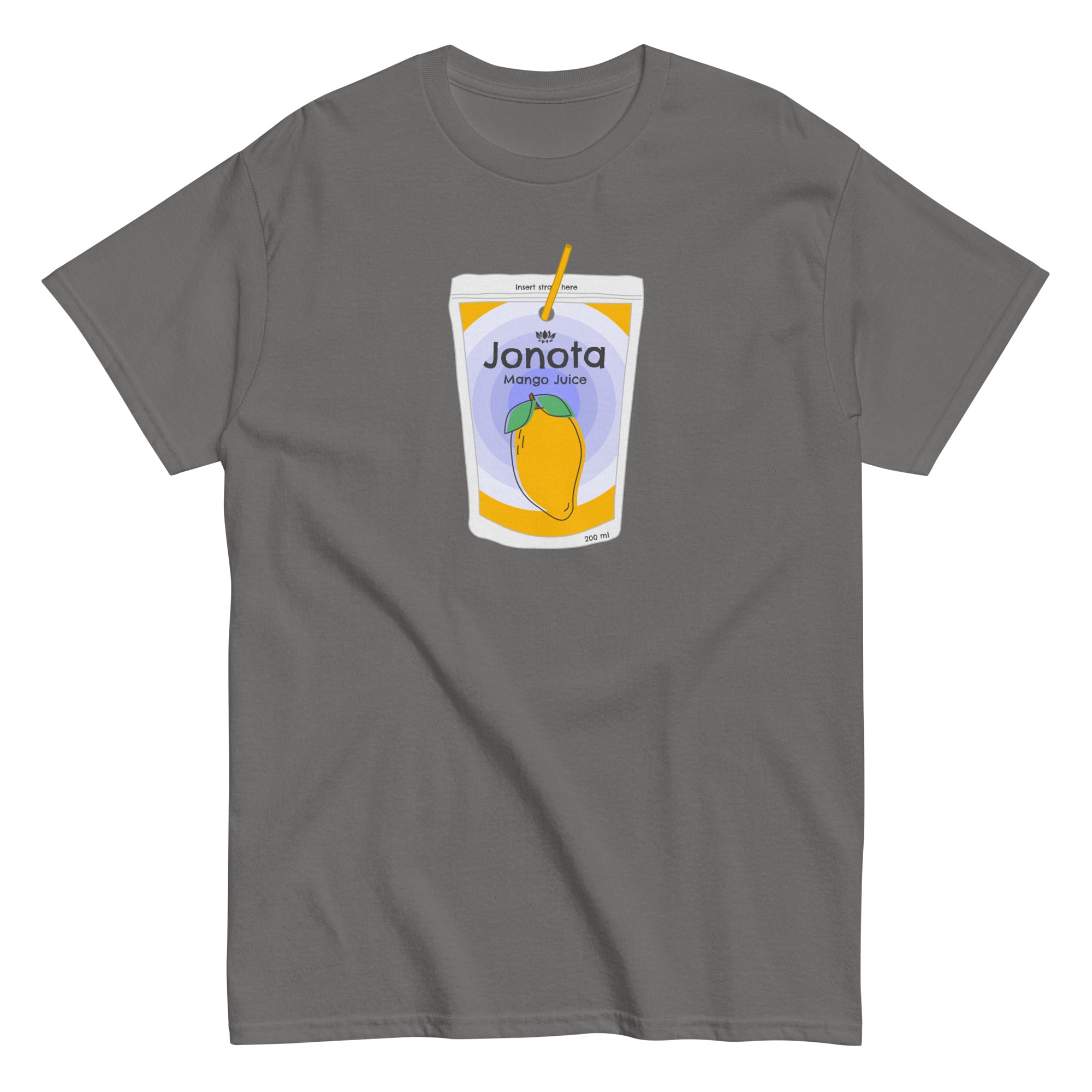 Jonota Mango Juice Bangladeshi Tshirt Charcoal