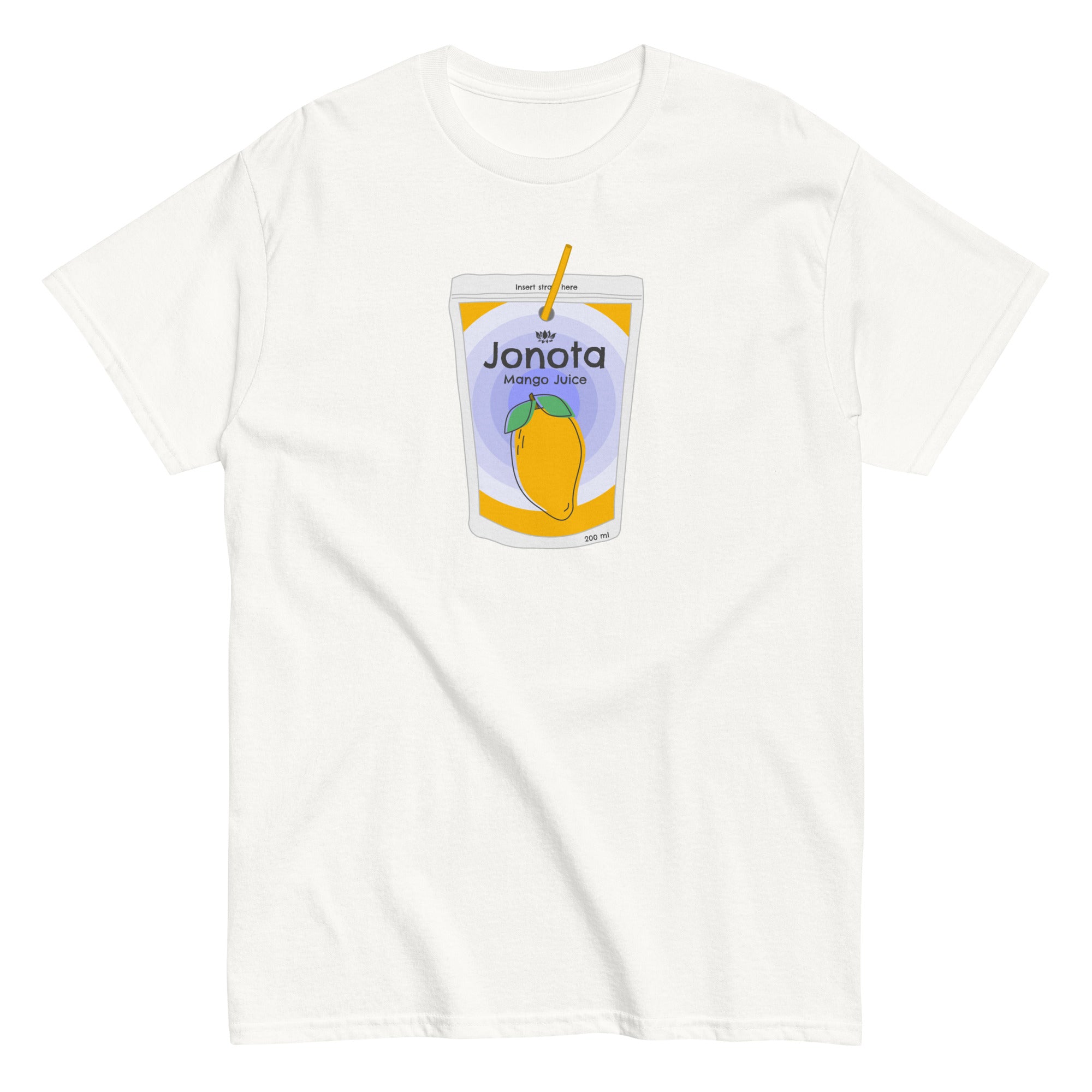 Jonota Mango Juice Bangladeshi Tshirt White