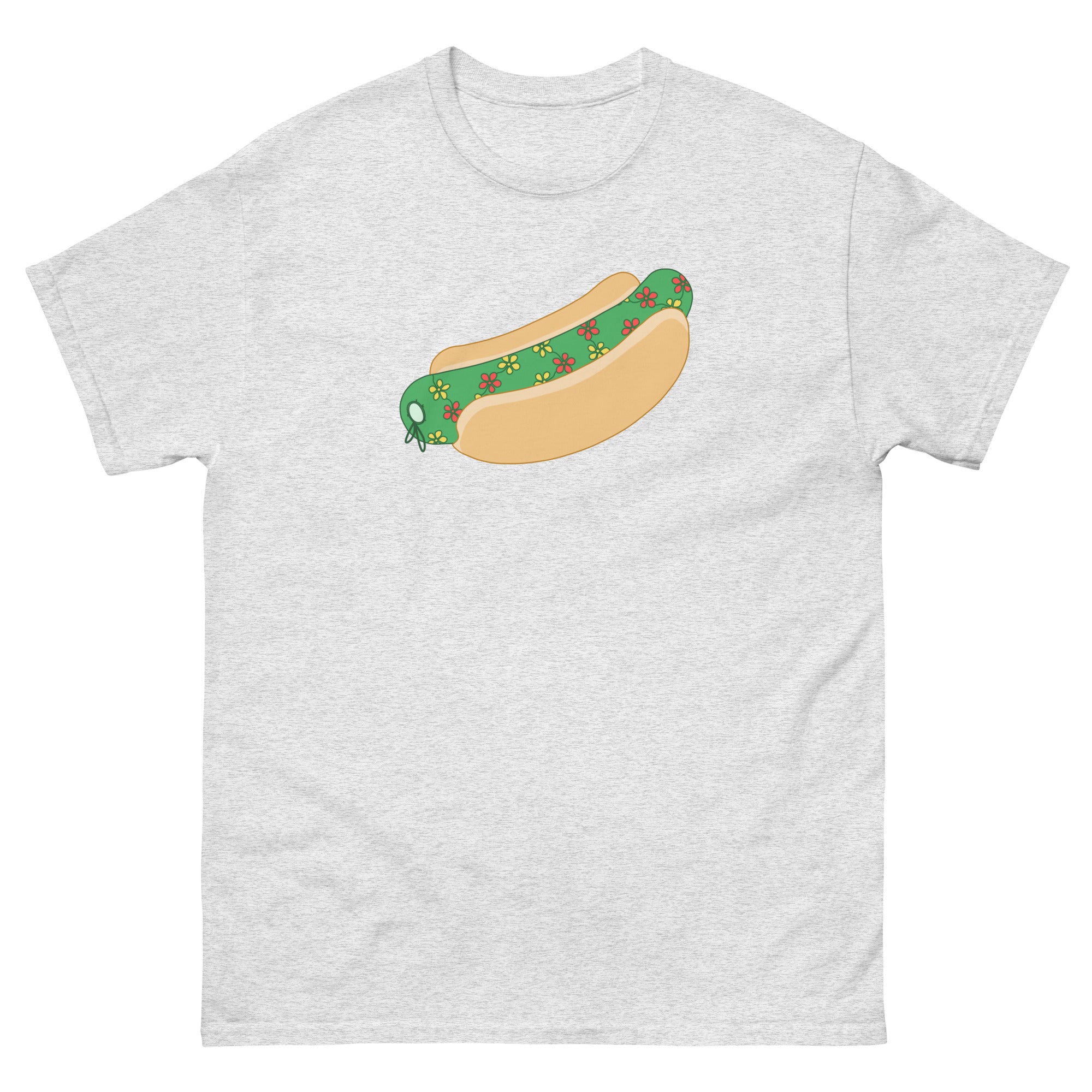 Kol Balish Hotdog Bangladeshi Tshirt Ash
