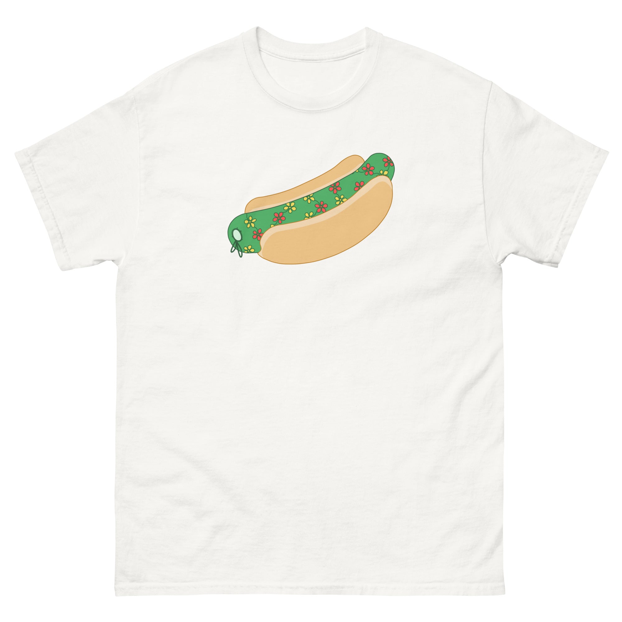 Kol Balish Hotdog Bangladeshi Tshirt White