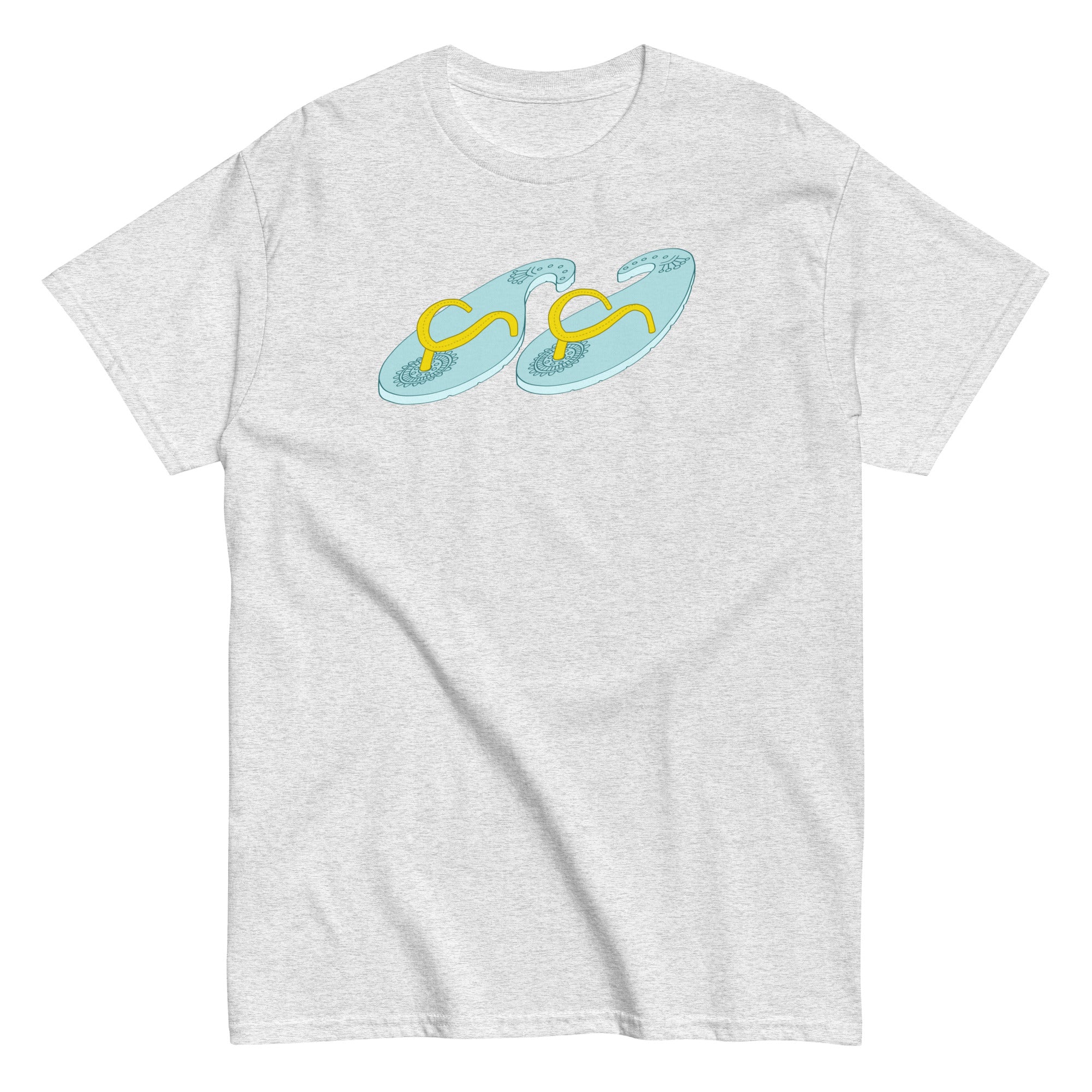 Kolki Flip Flop Bangladeshi Tshirt Ash