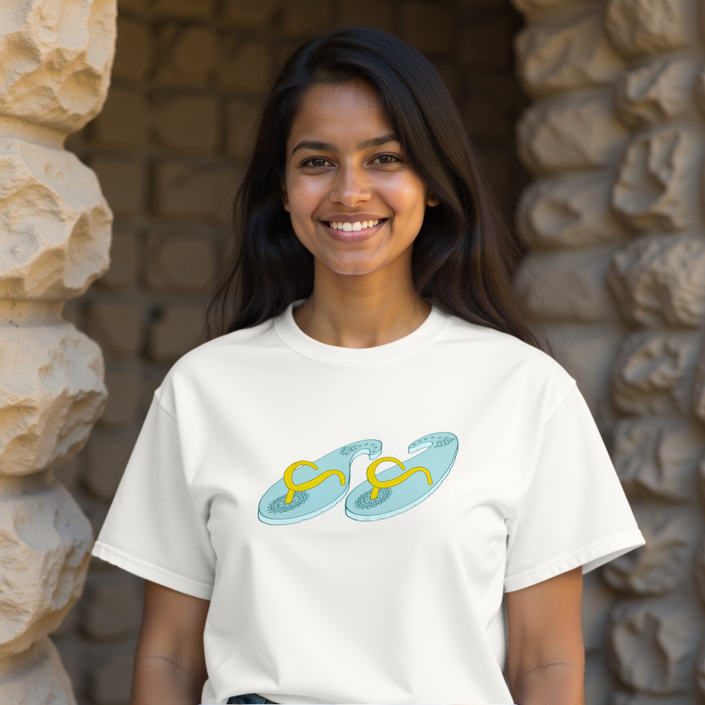 Kolki Flip Flop Tshirt Moden