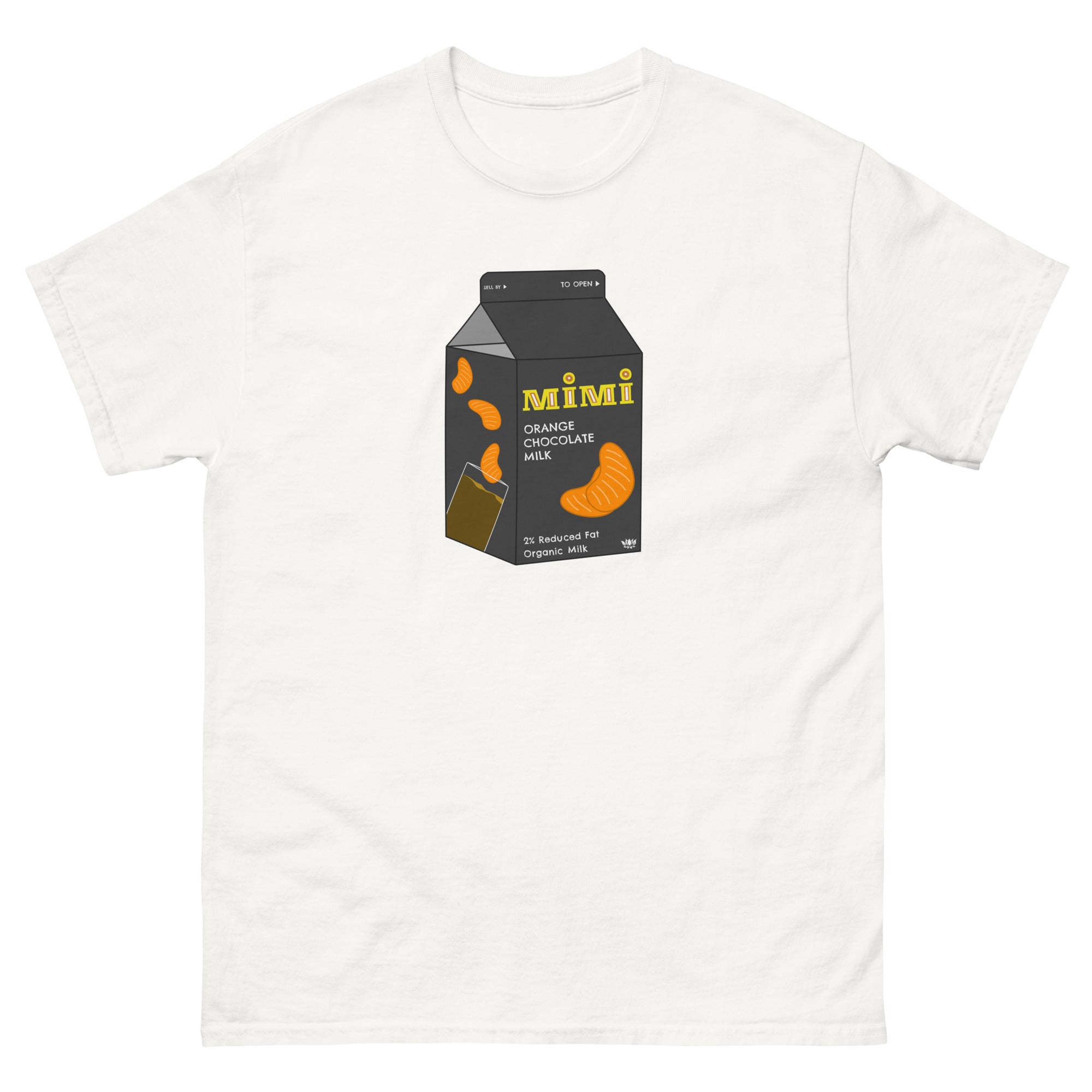 Mimi Chocolate Milk Bangladeshi Tshirt White