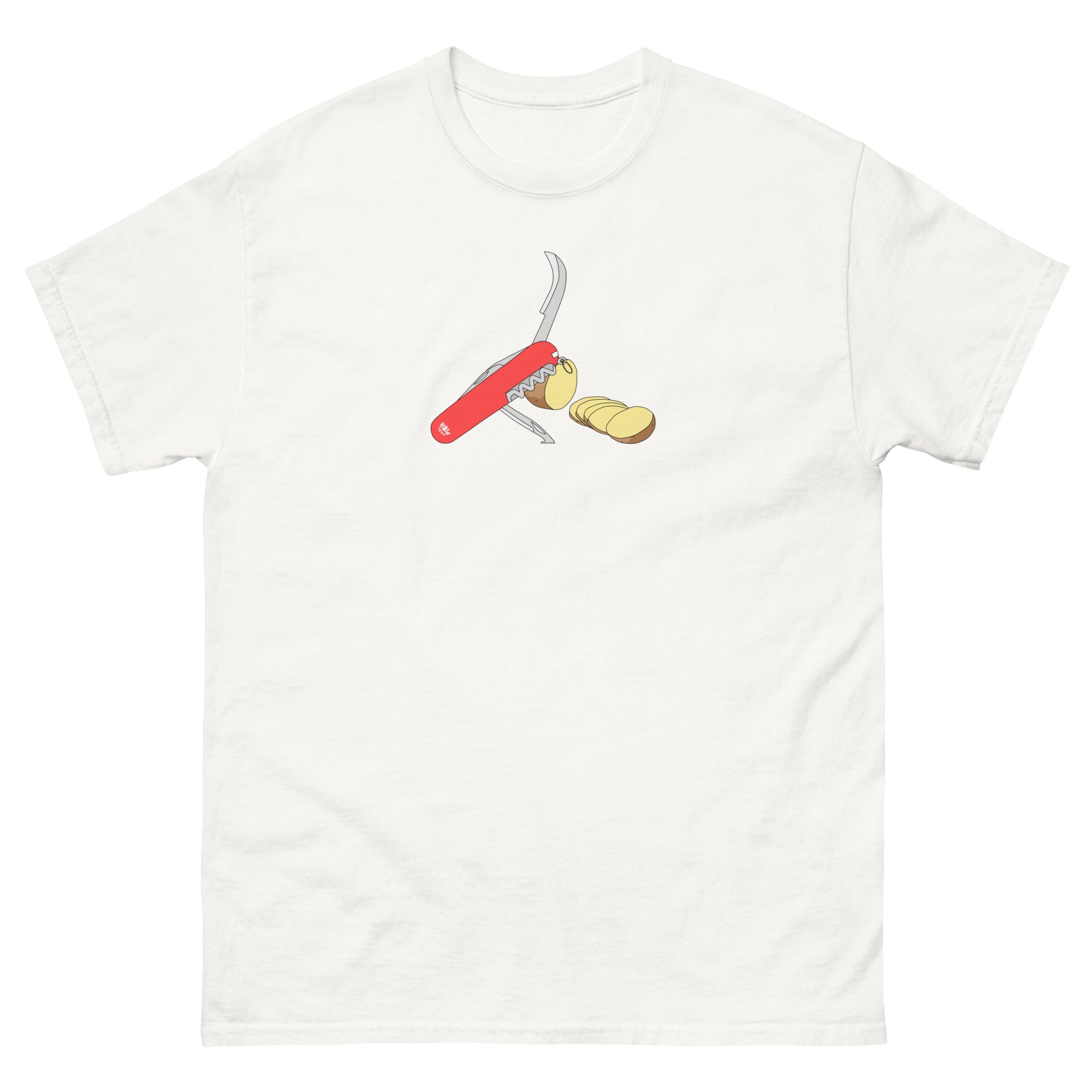 Pocket Boti Bangladeshi Tshirt White