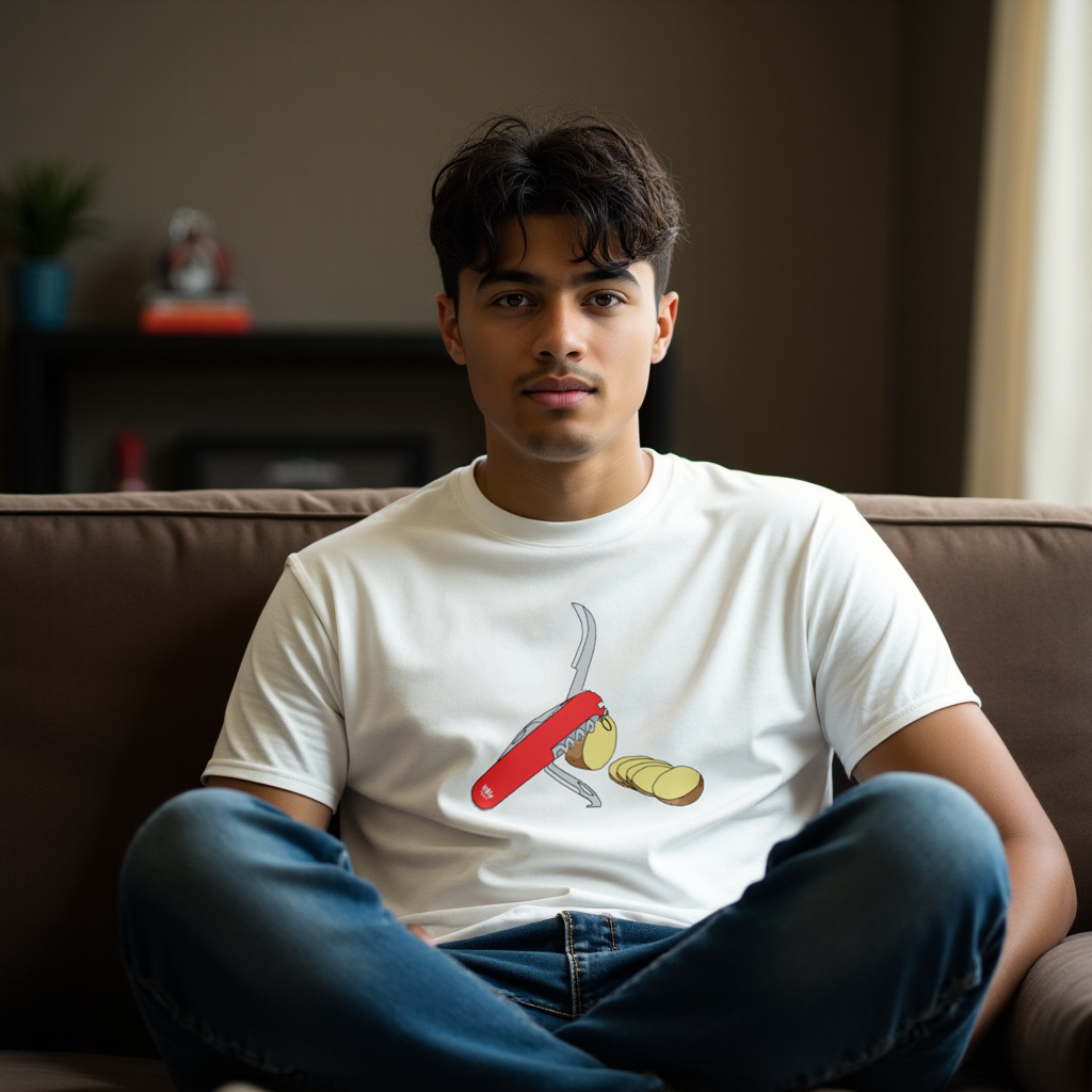 Pocket Boti Tshirt Model